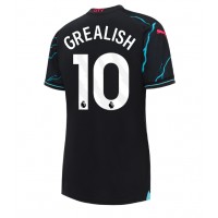 Fotbalové Dres Manchester City Jack Grealish #10 Dámské Alternativní 2023-24 Krátký Rukáv